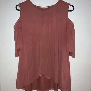 Cold shoulder top